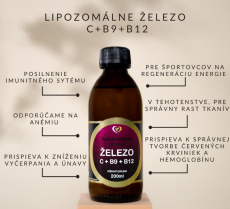 Zdravý svet Liposomální Železo přírodní 200ml