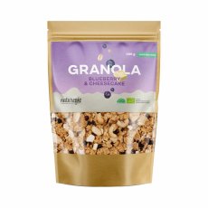 naturegio BIO Granola Blueberry & Cheesecake, Borůvky a Bílá čokoláda 400 g