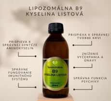 Zdravý svet Lipozomální Kyselina listová QUATREFOLIC 200ml