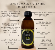 Zdravý svet Lipozomální Vitamín B12 200ml