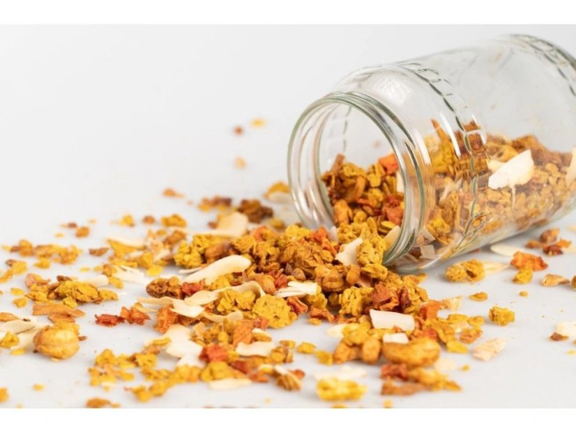 naturegio BIO Granola Mango & Papaya, Mango a Papája 400 g