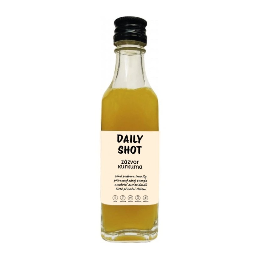 Daily Shot zázvor a kurkuma 50 ml