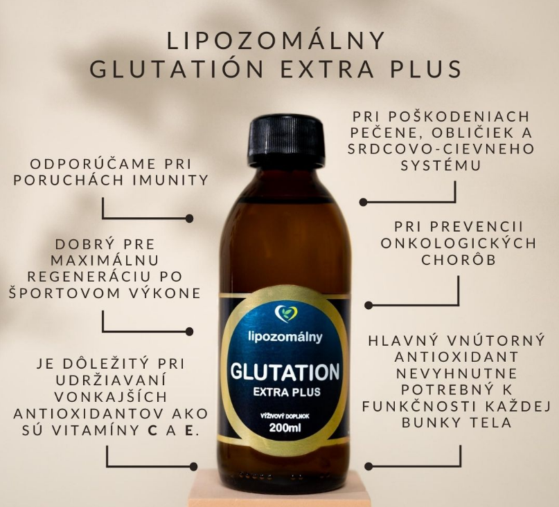 Zdravý svet Liposomální Glutathion 200ml
