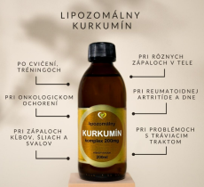 Zdravý svet Lipozomální Kurkumín 200ml