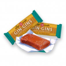 Gin Gins Kurkumovo-zázvorové žvýkací bonbóny 60g