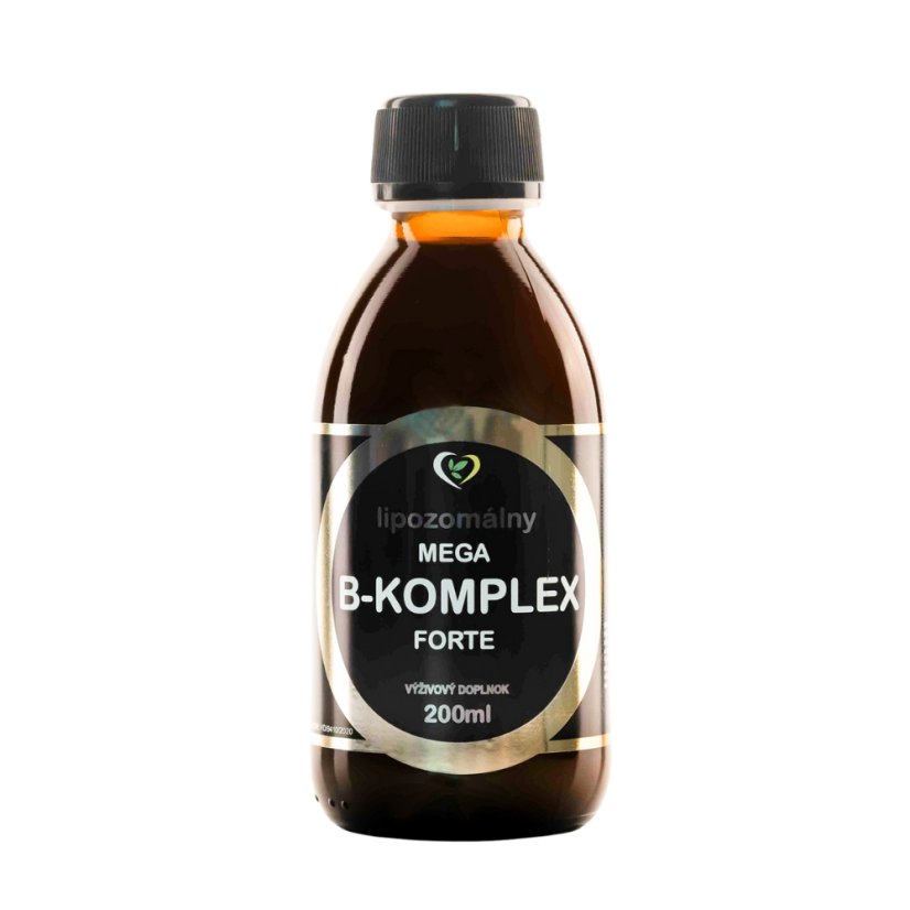 Zdravý svet Liposomální Vitamín Mega B-komplex Forte 200 ml
