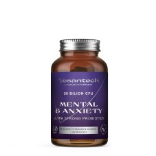 Vesantech Probiotika MENTAL & ANXIETY, soustředění a pohoda, 50 mld CFU, 30 vegan kapslí